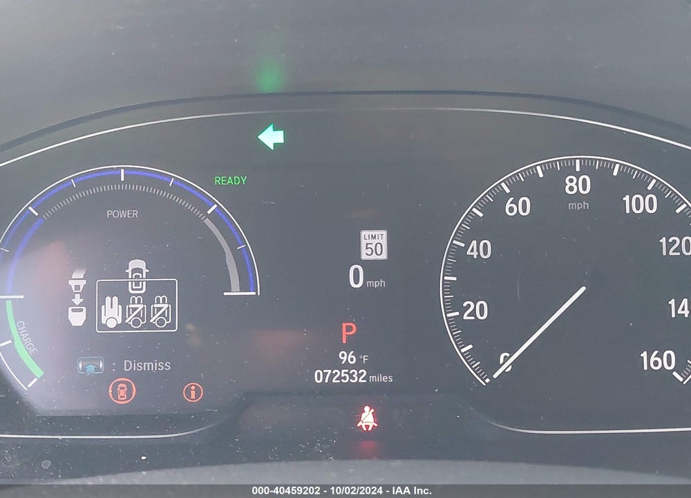 2022 HONDA ACCORD HYBRID TOURING VIN: 1HGCV3F99NA007831