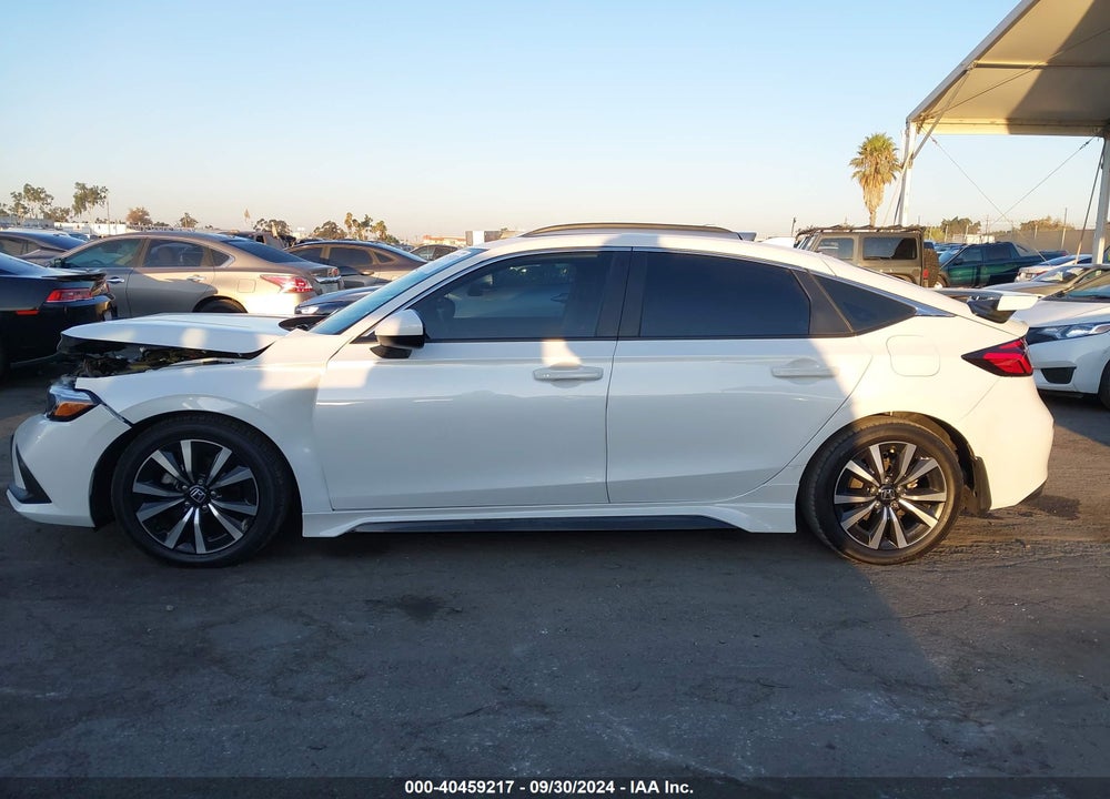 2023 HONDA CIVIC EX-L /EX-L W/O BSI VIN: 19XFL1H75PE006693