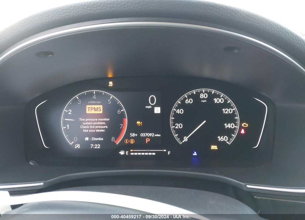 2023 HONDA CIVIC EX-L /EX-L W/O BSI VIN: 19XFL1H75PE006693