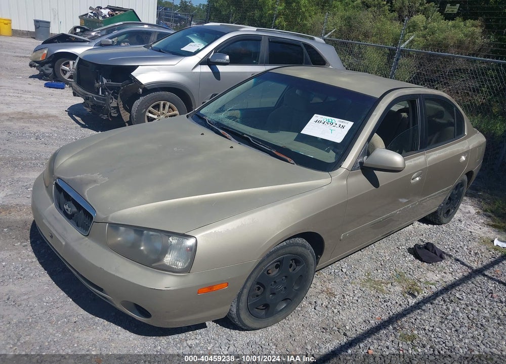 2003 HYUNDAI ELANTRA GLS/GT VIN: KMHDN45D63U644360
