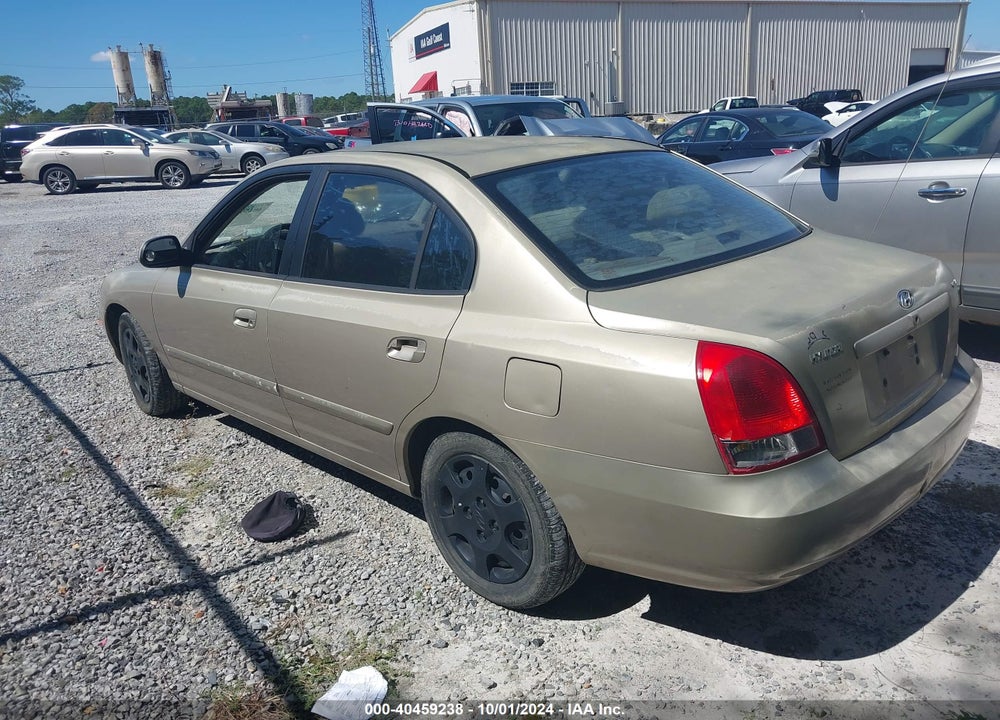 2003 HYUNDAI ELANTRA GLS/GT VIN: KMHDN45D63U644360