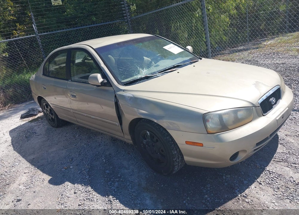 2003 HYUNDAI ELANTRA GLS/GT VIN: KMHDN45D63U644360