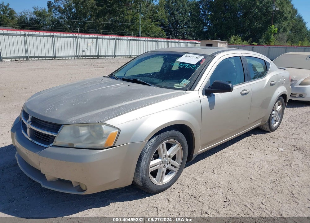 2009 DODGE AVENGER SXT VIN: 1B3LC56D99N512188