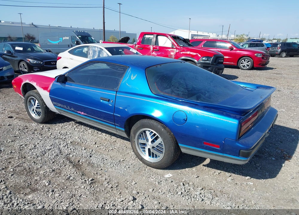 1987 PONTIAC FIREBIRD VIN: 1G2FS21H1HN251827