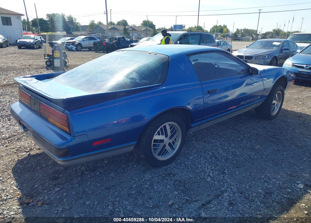 1987 PONTIAC FIREBIRD VIN: 1G2FS21H1HN251827