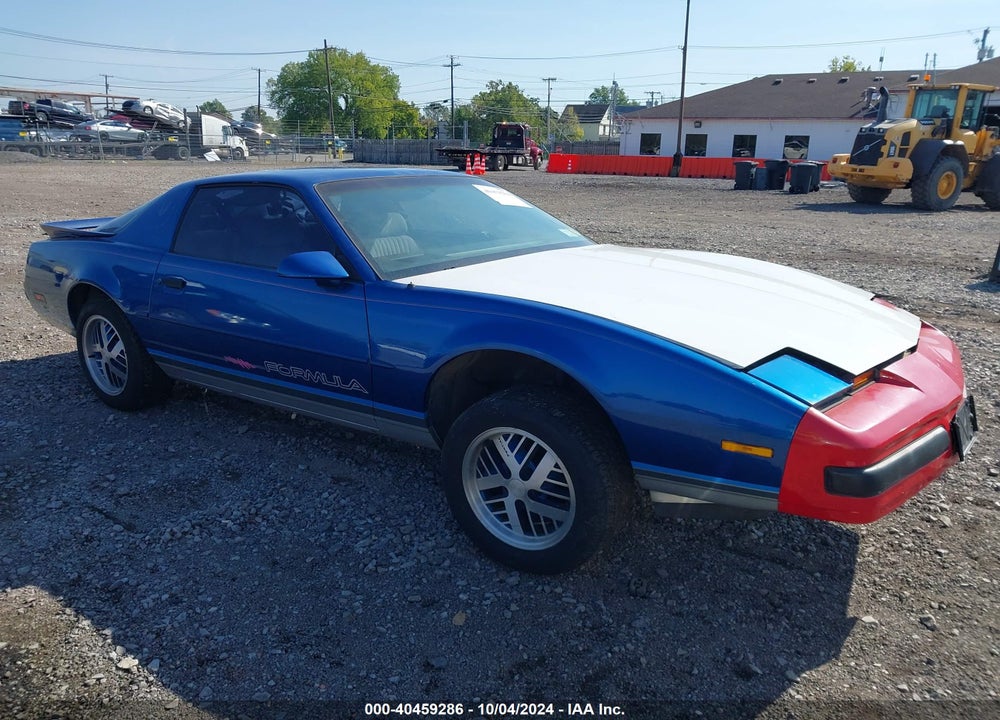 1987 PONTIAC FIREBIRD VIN: 1G2FS21H1HN251827