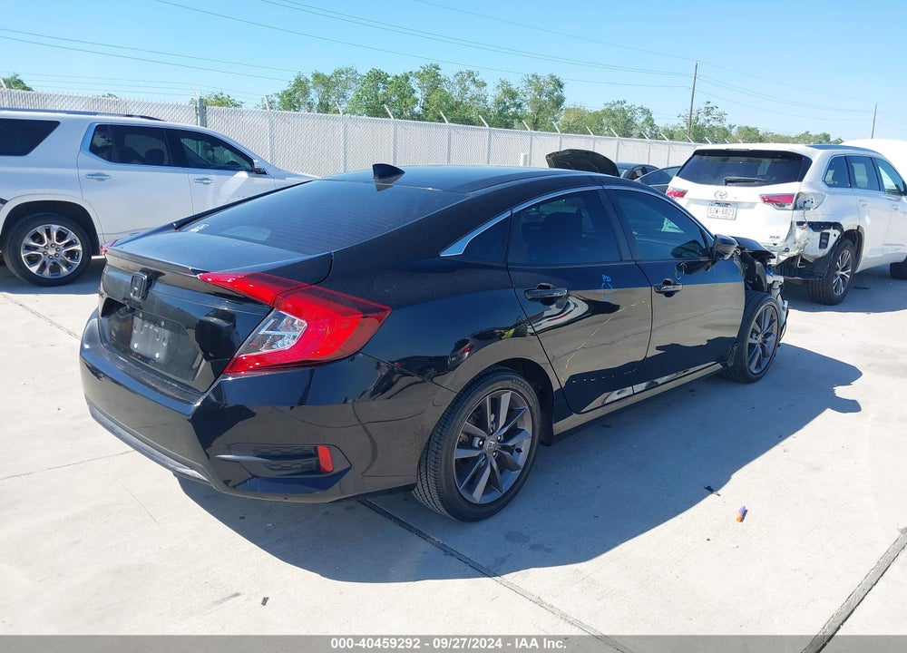 2019 HONDA CIVIC EX VIN: 19XFC1F32KE018499