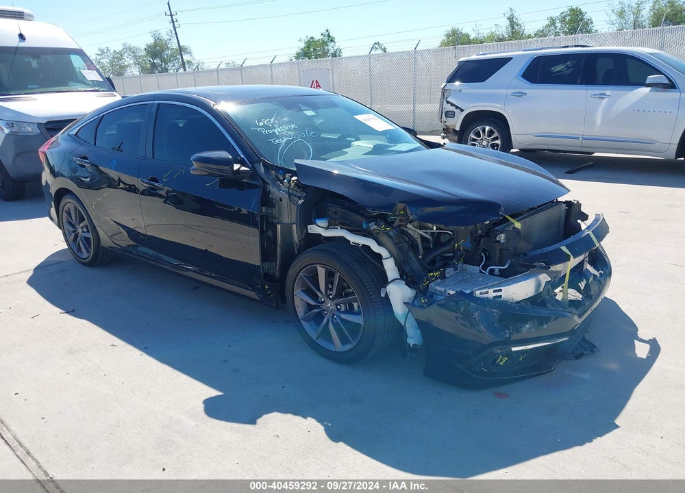 2019 HONDA CIVIC EX VIN: 19XFC1F32KE018499
