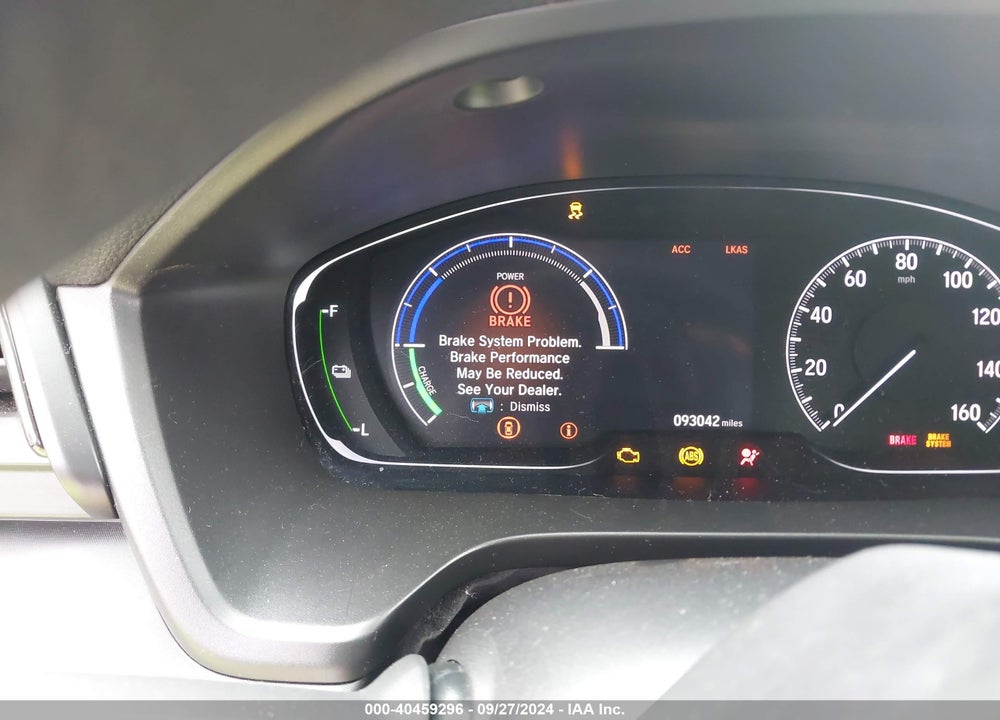 2021 HONDA INSIGHT EX VIN: 19XZE4F59ME010879