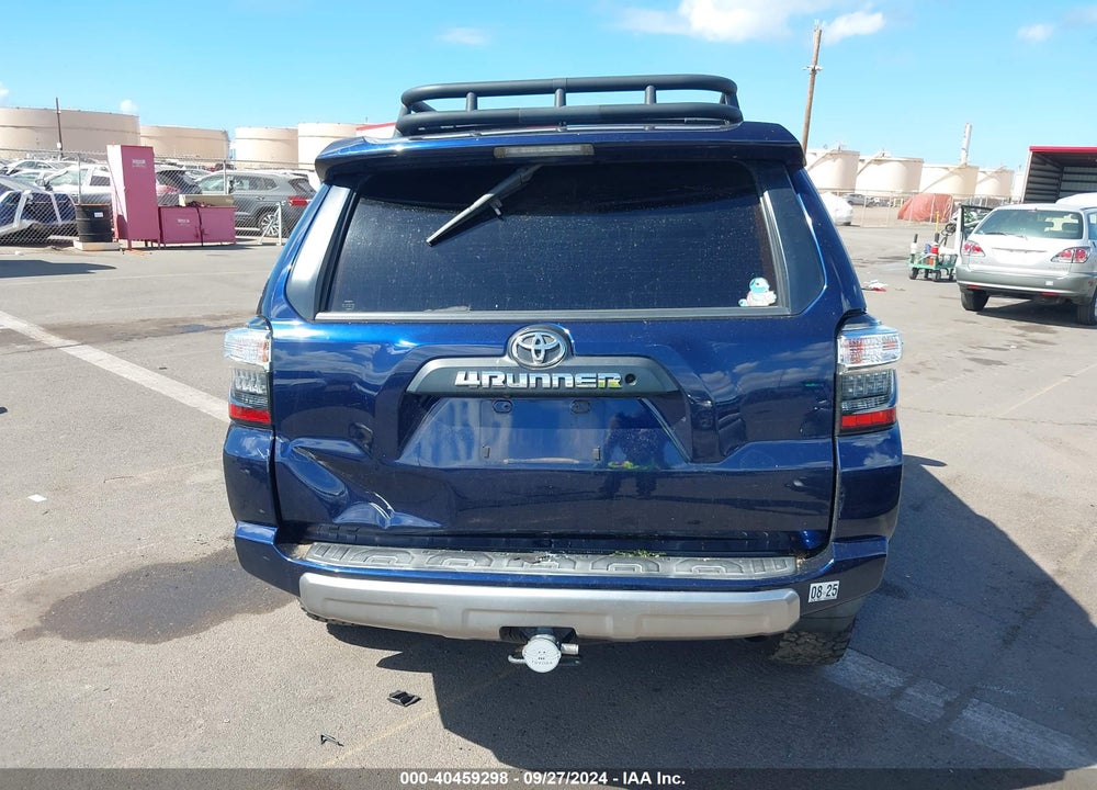 2020 TOYOTA 4RUNNER TRD OFF ROAD VIN: JTEBU5JR3L5772194
