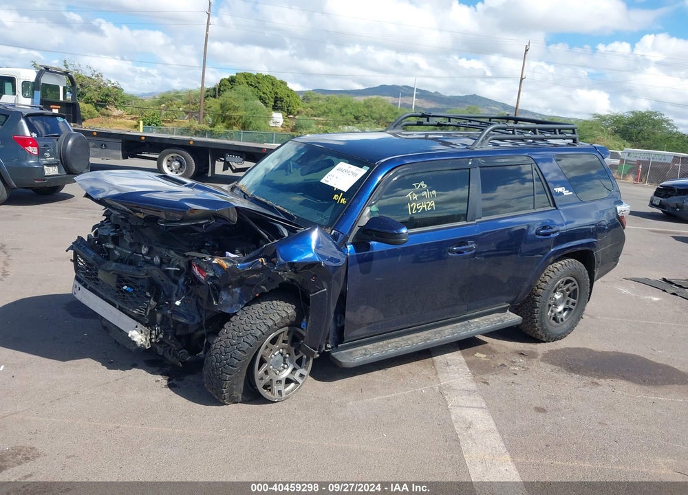 2020 TOYOTA 4RUNNER TRD OFF ROAD VIN: JTEBU5JR3L5772194