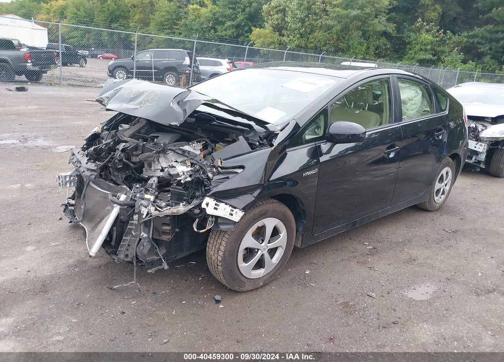 2015 TOYOTA PRIUS TWO VIN: JTDKN3DU2F0410039
