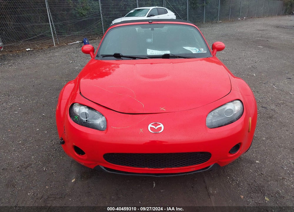 2008 MAZDA MX-5 SPORT VIN: JM1NC25FX80139781