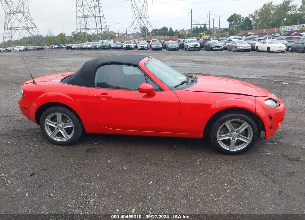 2008 MAZDA MX-5 SPORT VIN: JM1NC25FX80139781