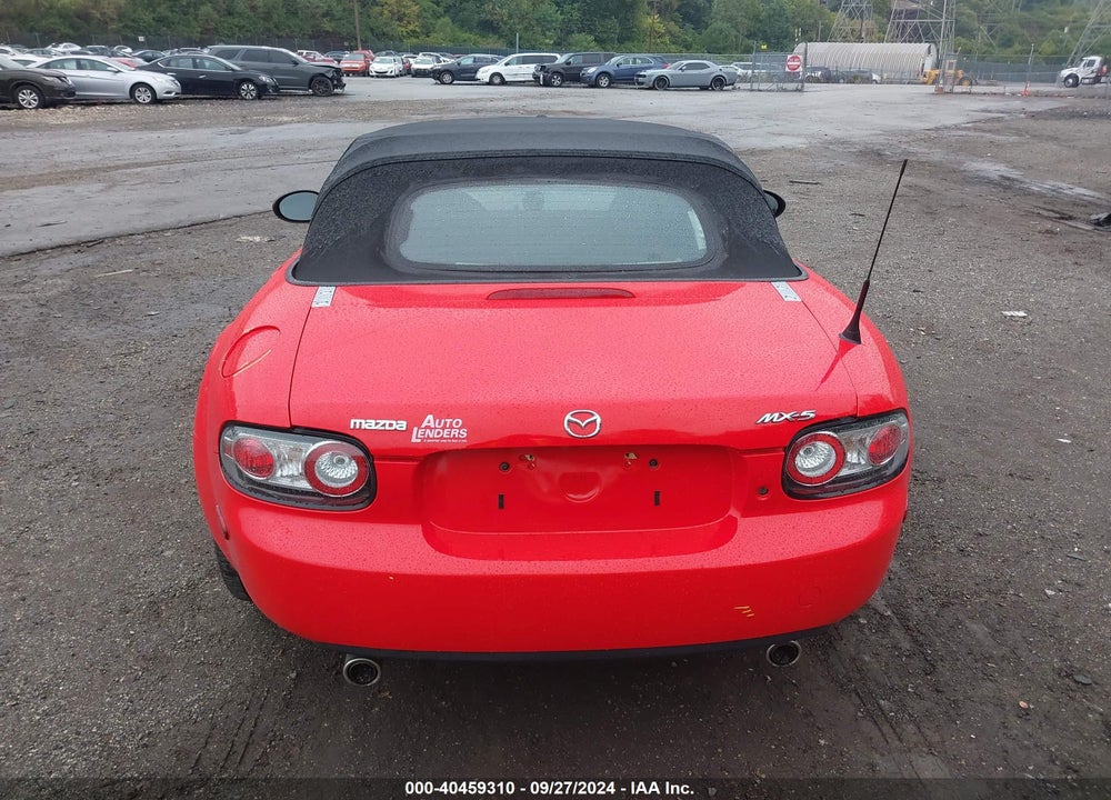 2008 MAZDA MX-5 SPORT VIN: JM1NC25FX80139781