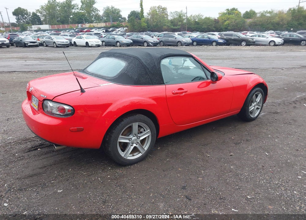 2008 MAZDA MX-5 SPORT VIN: JM1NC25FX80139781
