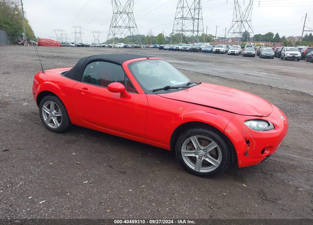 2008 MAZDA MX-5 SPORT VIN: JM1NC25FX80139781