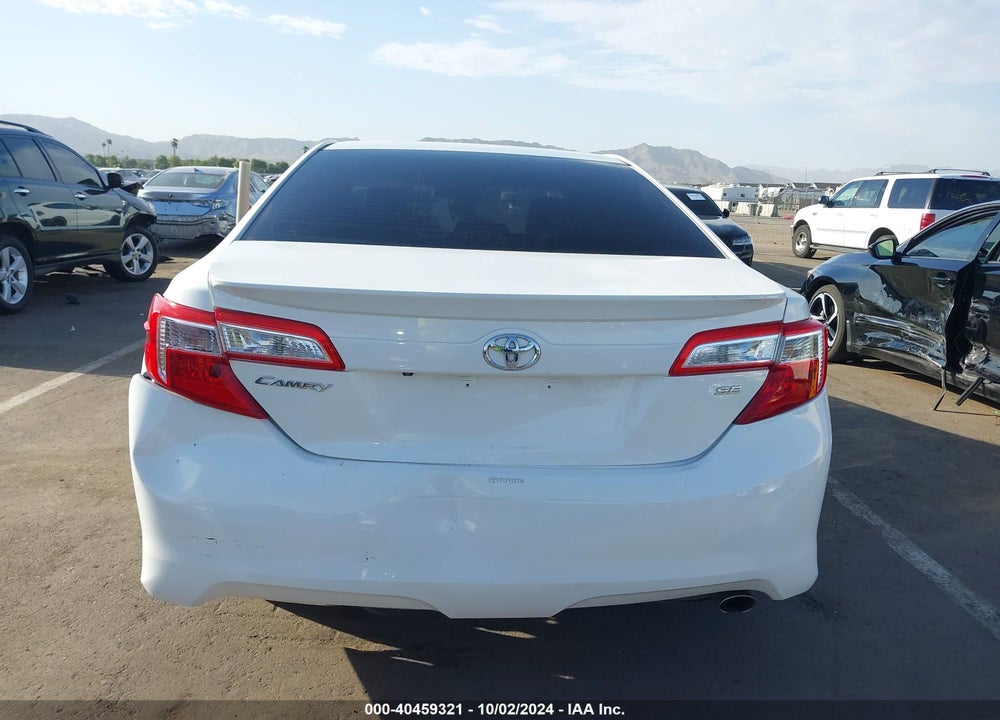 2014 TOYOTA CAMRY SE VIN: 4T1BF1FK7EU790012