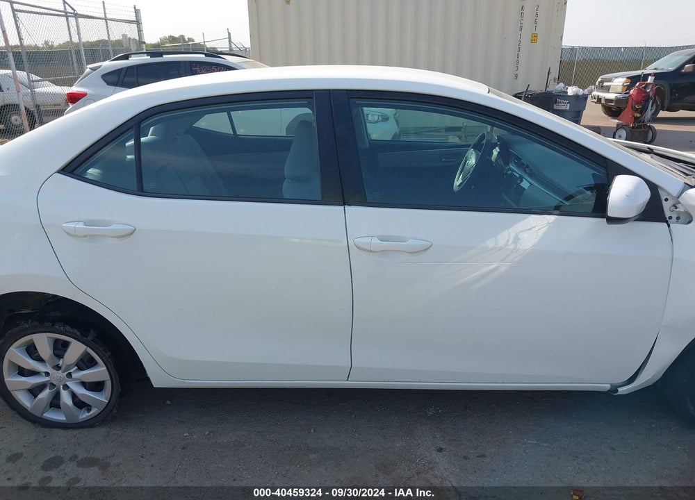 2016 TOYOTA COROLLA VIN: 5YFBURHE9GP499396