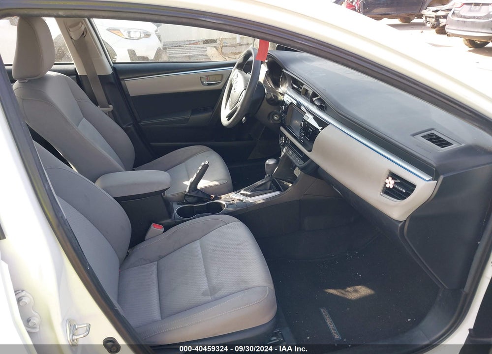 2016 TOYOTA COROLLA VIN: 5YFBURHE9GP499396