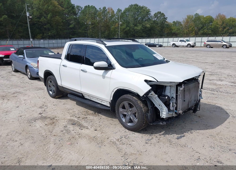 2021 HONDA RIDGELINE RTL-E VIN: 5FPYK3F75MB004949