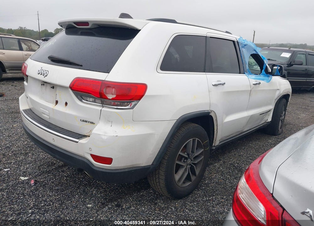 2017 JEEP GRAND CHEROKEE LIMITED 4X4 VIN: 1C4RJFBG7HC701131