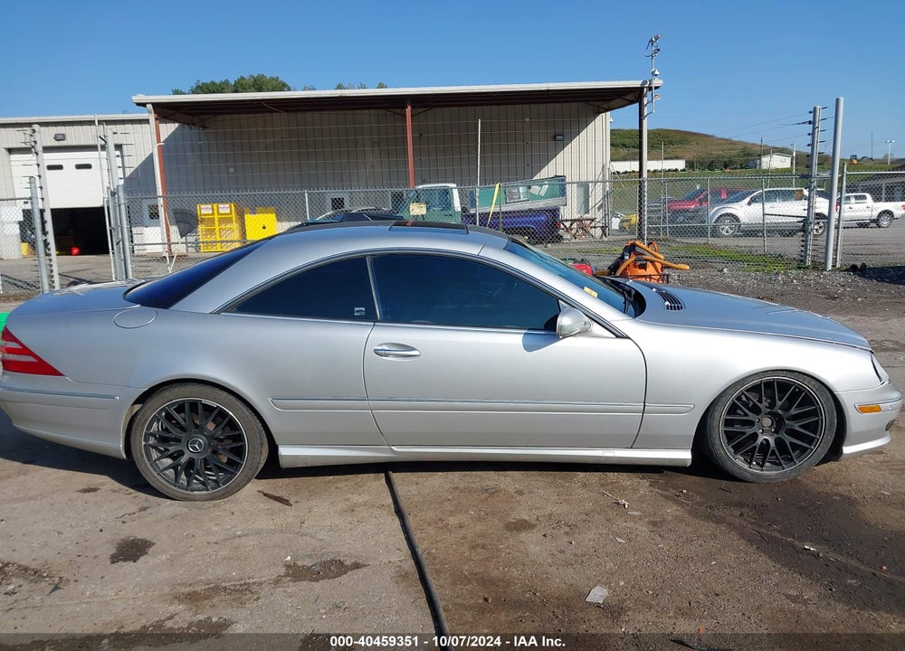2001 MERCEDES-BENZ CL 500 VIN: WDBPJ75J41A011096