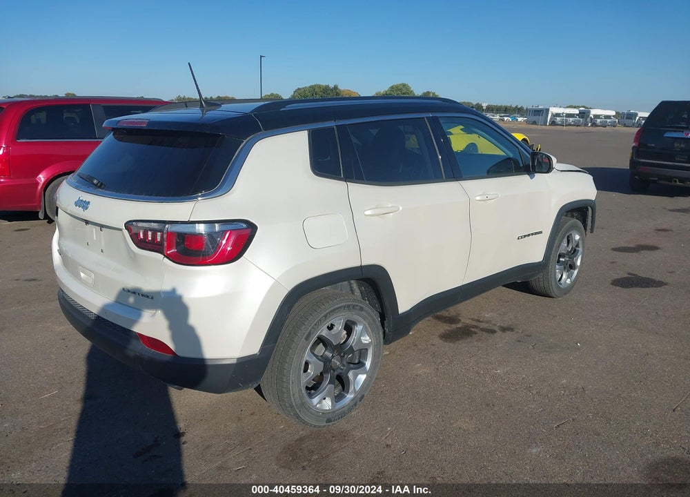 2018 JEEP COMPASS LIMITED 4X4 VIN: 3C4NJDCBXJT264628
