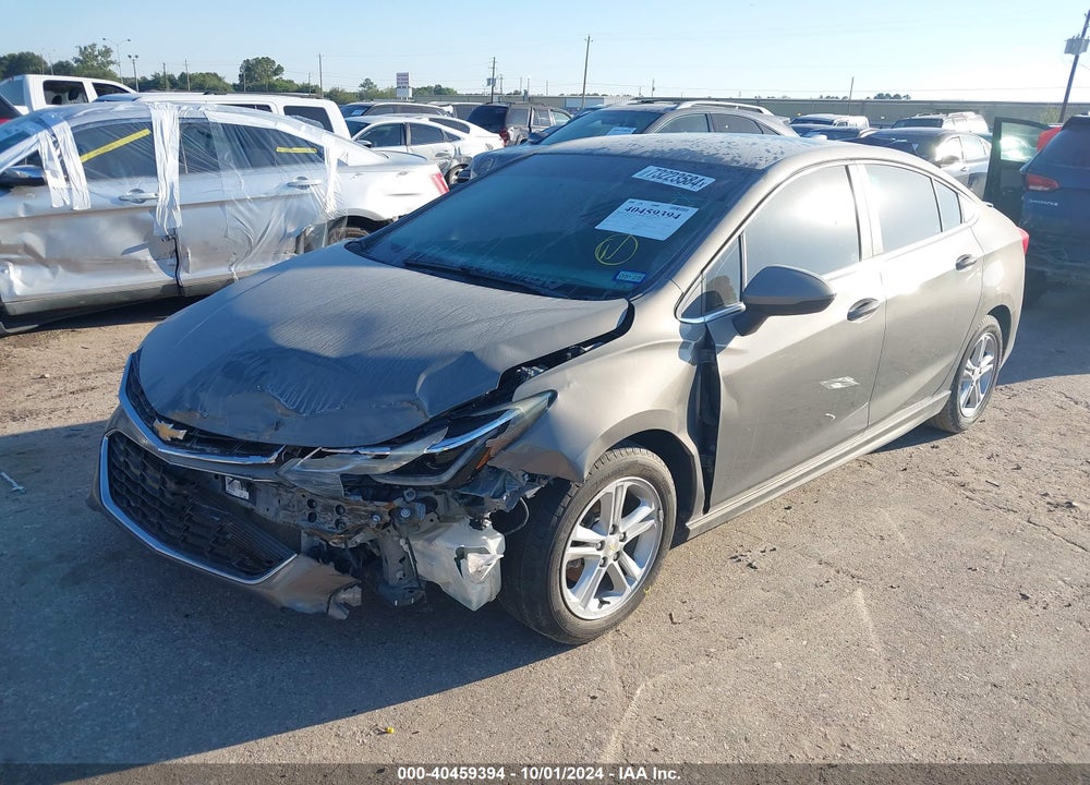2018 CHEVROLET CRUZE LT AUTO VIN: 1G1BE5SM0J7127081