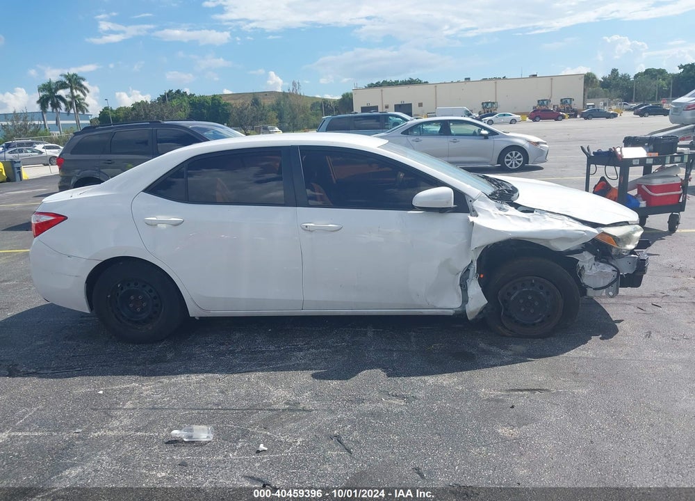 2016 TOYOTA COROLLA VIN: 2T1BURHE5GC510054