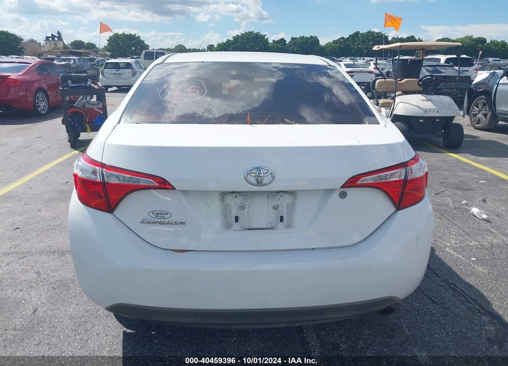 2016 TOYOTA COROLLA VIN: 2T1BURHE5GC510054