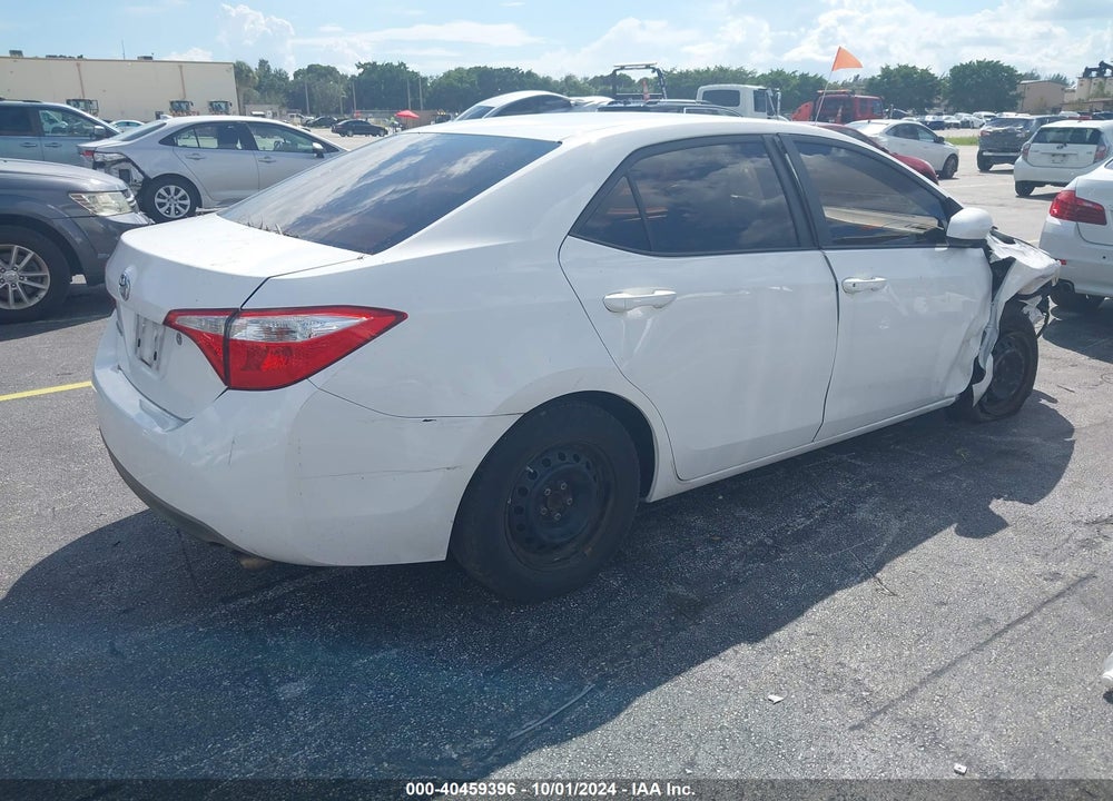 2016 TOYOTA COROLLA VIN: 2T1BURHE5GC510054