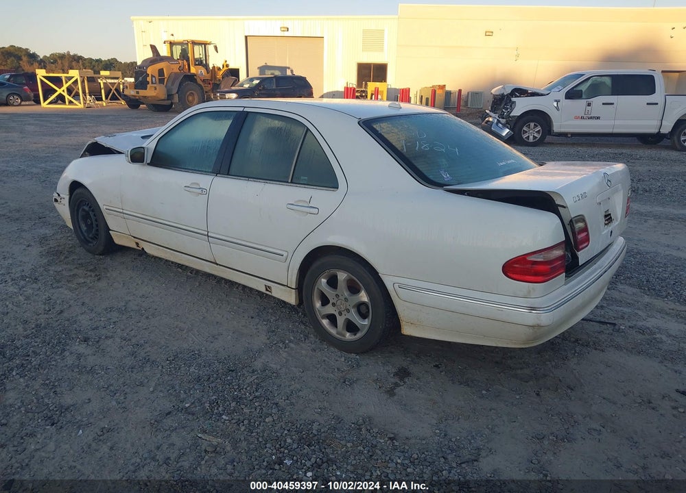 2002 MERCEDES-BENZ E 320 SPECIAL EDITION VIN: WDBJF65J02B465276