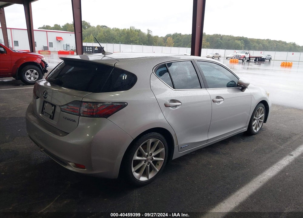 2012 LEXUS CT 200H PREMIUM VIN: JTHKD5BH2C2083662
