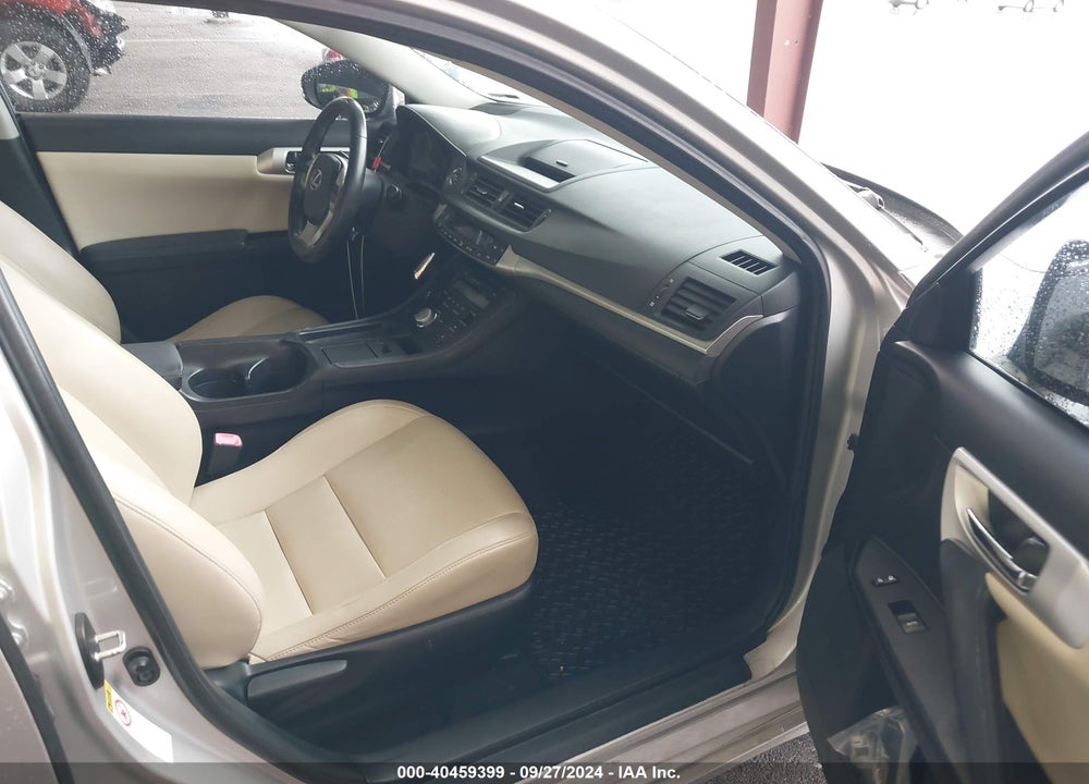 2012 LEXUS CT 200H PREMIUM VIN: JTHKD5BH2C2083662