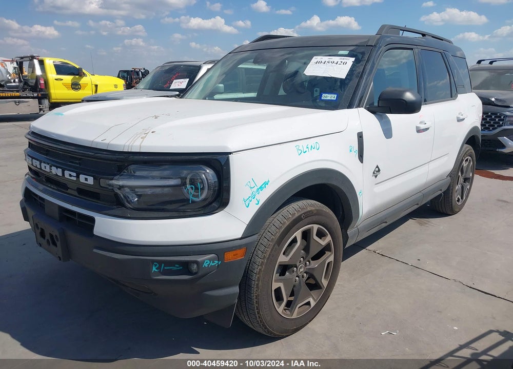 2021 FORD BRONCO SPORT OUTER BANKS VIN: 3FMCR9C64MRB09909