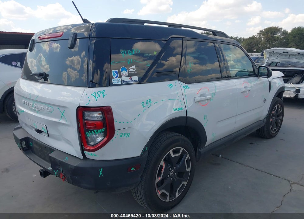 2021 FORD BRONCO SPORT OUTER BANKS VIN: 3FMCR9C64MRB09909