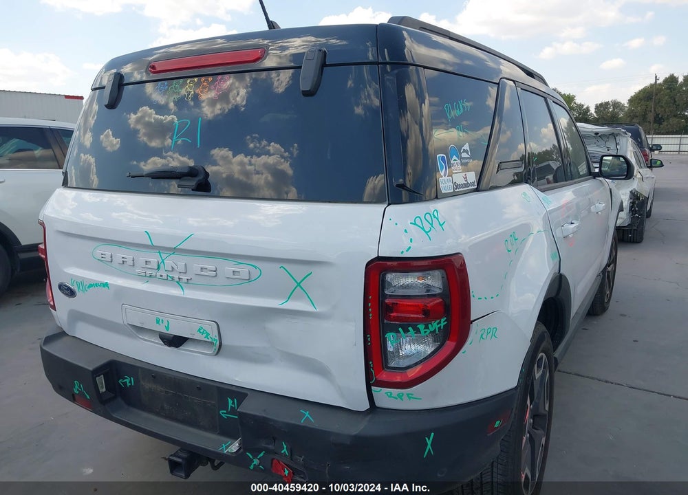 2021 FORD BRONCO SPORT OUTER BANKS VIN: 3FMCR9C64MRB09909