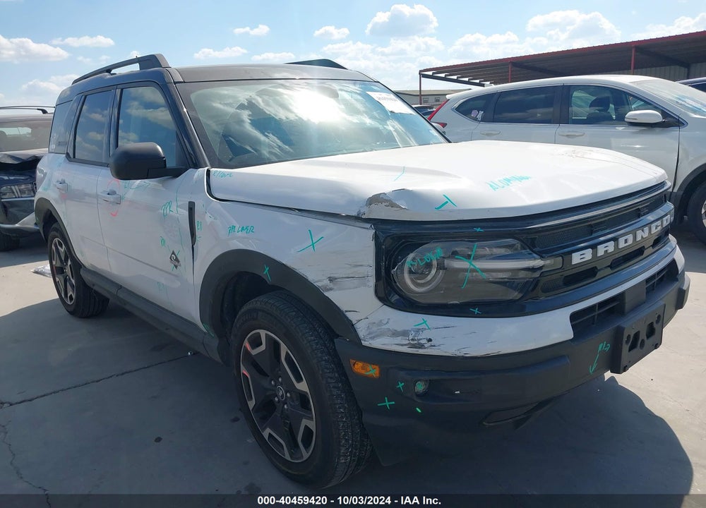 2021 FORD BRONCO SPORT OUTER BANKS VIN: 3FMCR9C64MRB09909