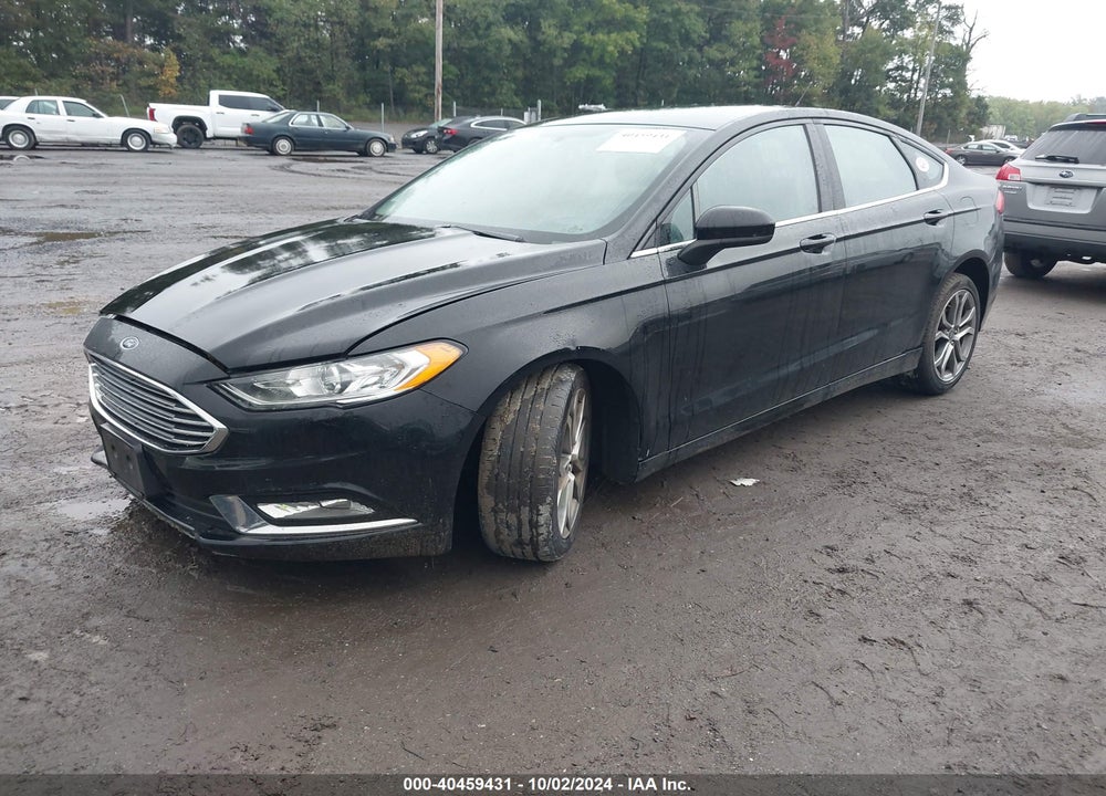 2017 FORD FUSION S VIN: 3FA6P0G74HR393494