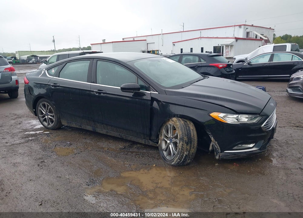 2017 FORD FUSION S VIN: 3FA6P0G74HR393494