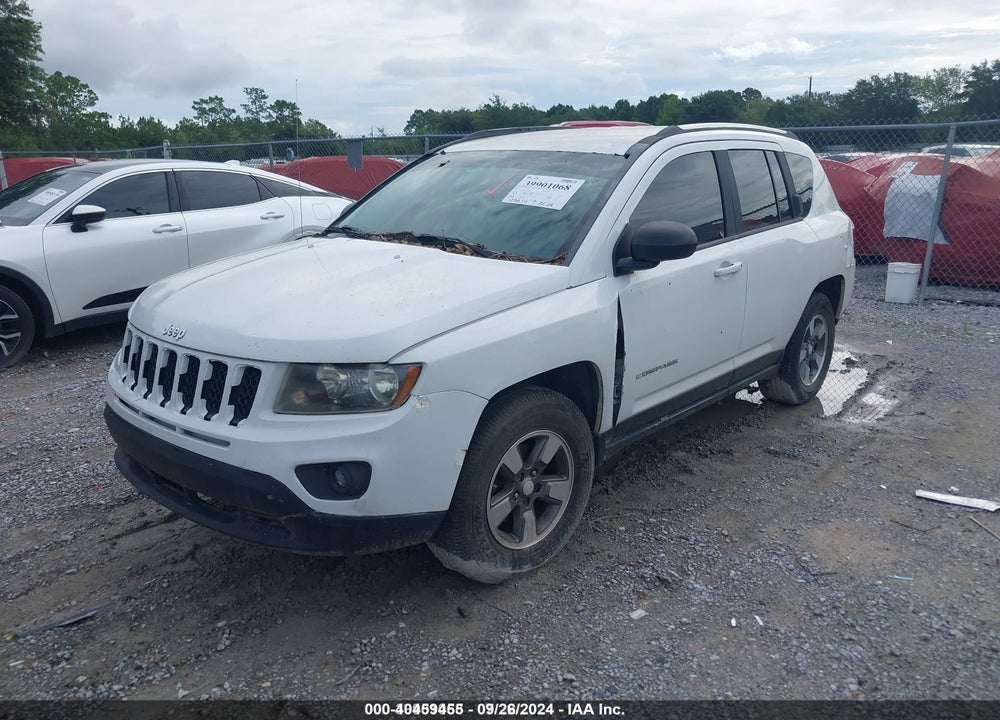2014 JEEP COMPASS SPORT VIN: 1C4NJCBA4ED594120
