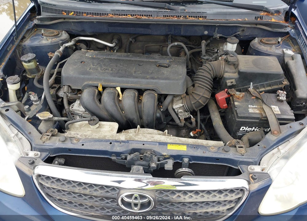 2008 TOYOTA COROLLA CE VIN: 2T1BR32E98C858769