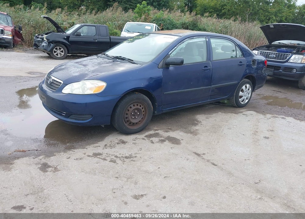 2008 TOYOTA COROLLA CE VIN: 2T1BR32E98C858769