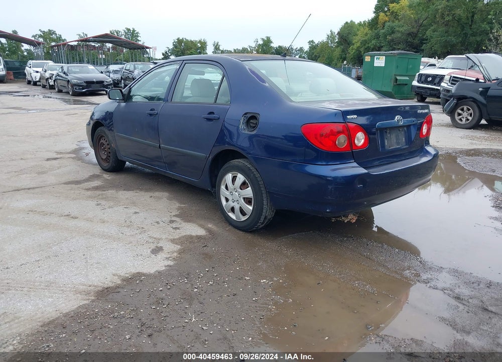 2008 TOYOTA COROLLA CE VIN: 2T1BR32E98C858769