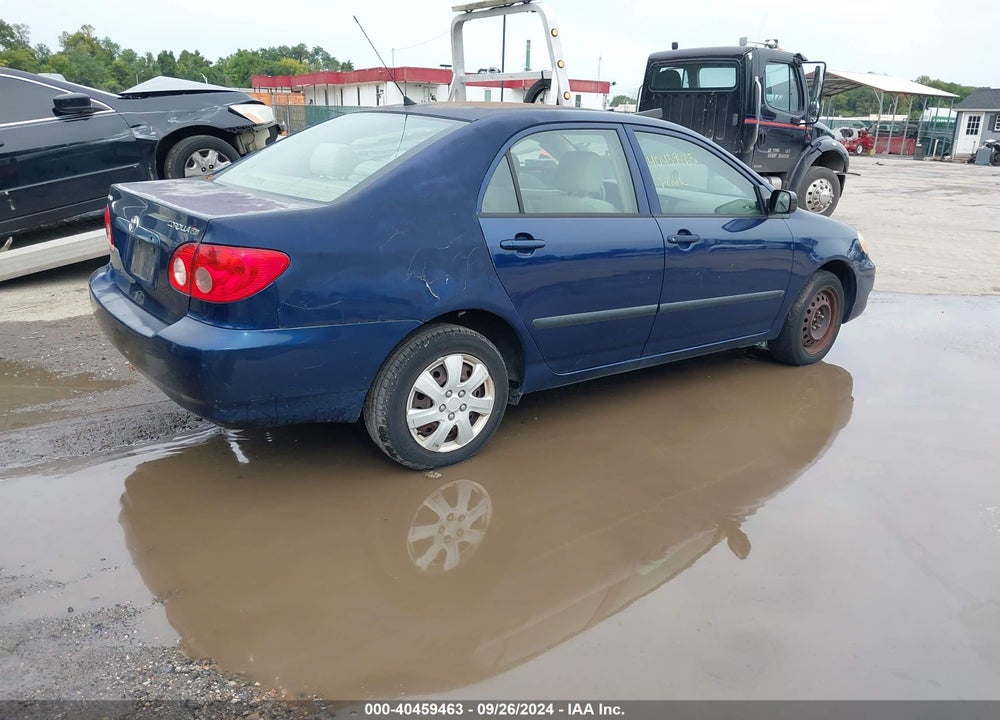 2008 TOYOTA COROLLA CE VIN: 2T1BR32E98C858769