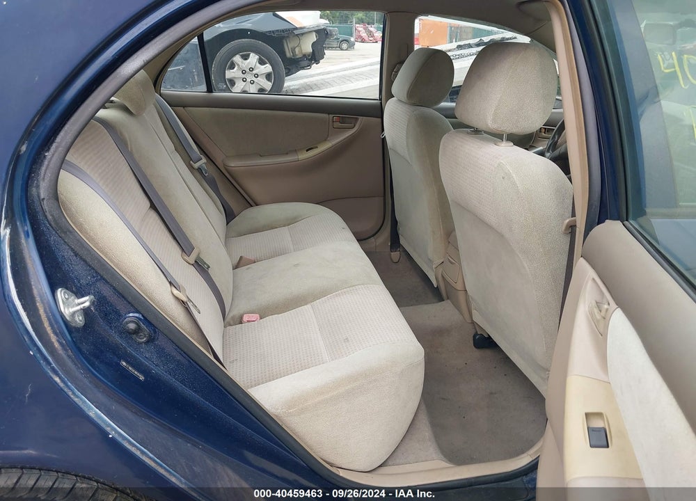 2008 TOYOTA COROLLA CE VIN: 2T1BR32E98C858769