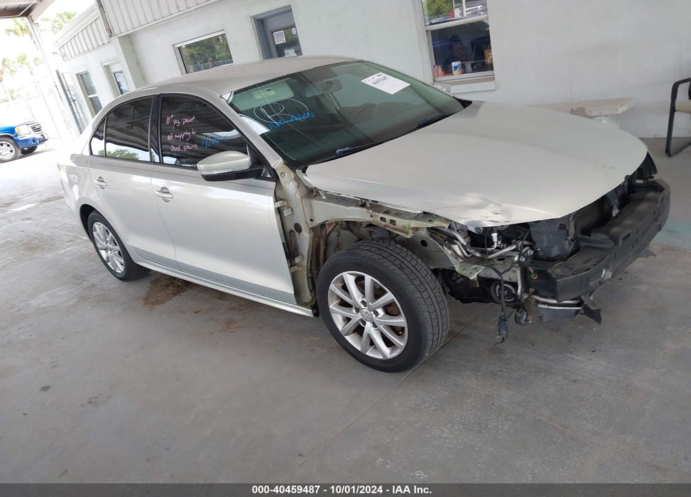 2012 VOLKSWAGEN JETTA 2.5L SE VIN: 3VWDP7AJ2CM332713
