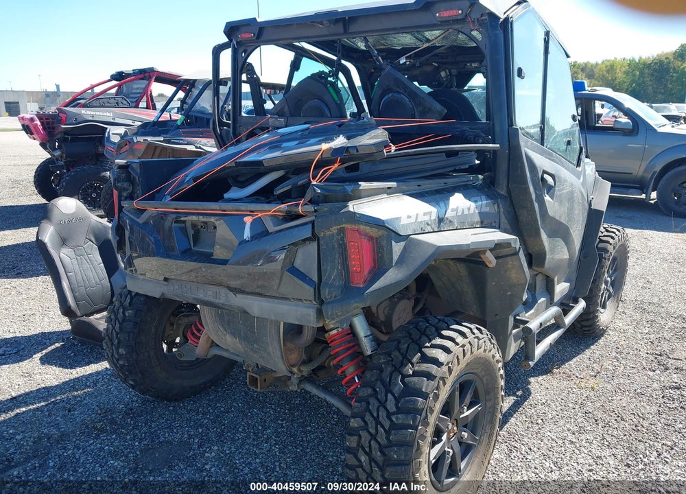 2021 POLARIS GENERAL XP 1000 DELUXE RIDE COMMAND VIN: 3NSGXJ997MH215502