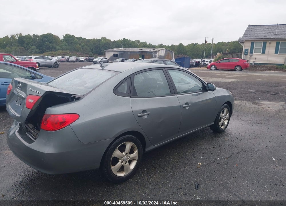 2009 HYUNDAI ELANTRA SE VIN: KMHDU46D29U814398
